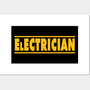 Dewalt Electrician Parody Design Posters and Art